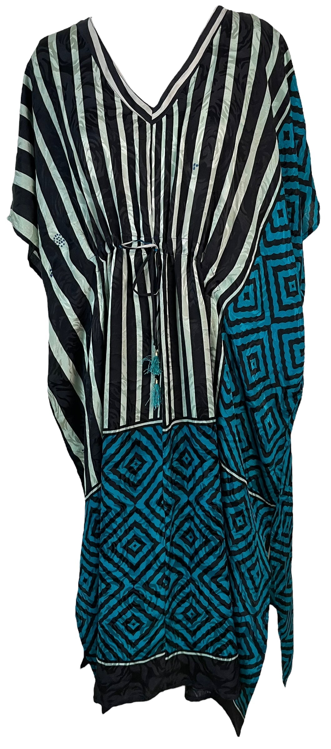 PRC6392 Avatar Pure Silk Maxi Kaftan - Velora