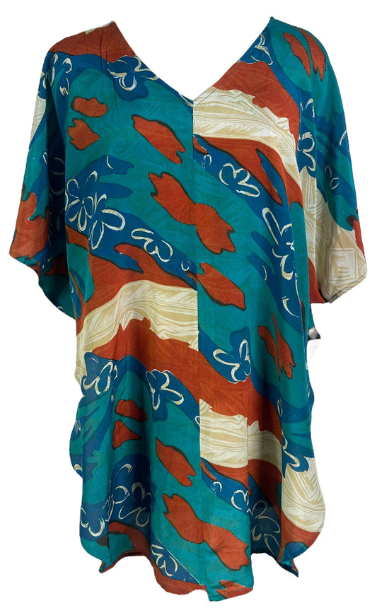 PRC6501 Avatar Pure Silk Waterfall Top - Velora