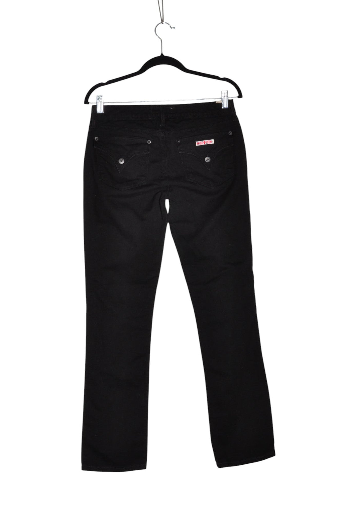 HUDSON Women Straight-Legged Jeans Regular fit in Black - 28 - Velora Luxury Fashion