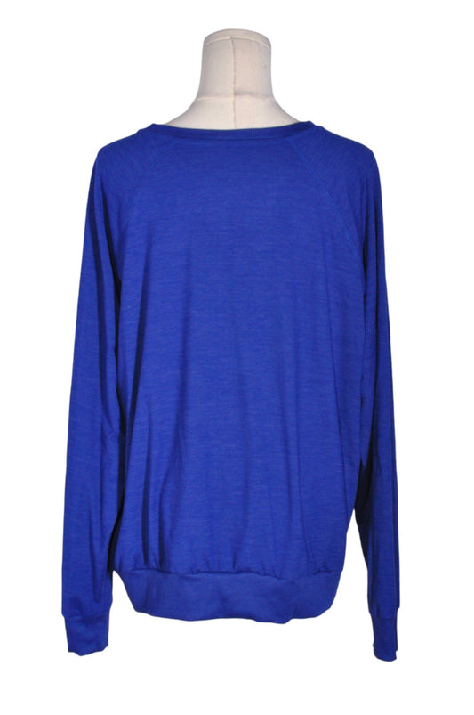 HYBA Women Sweatshirts Regular fit in Blue - L - Velora Luxury Fashion