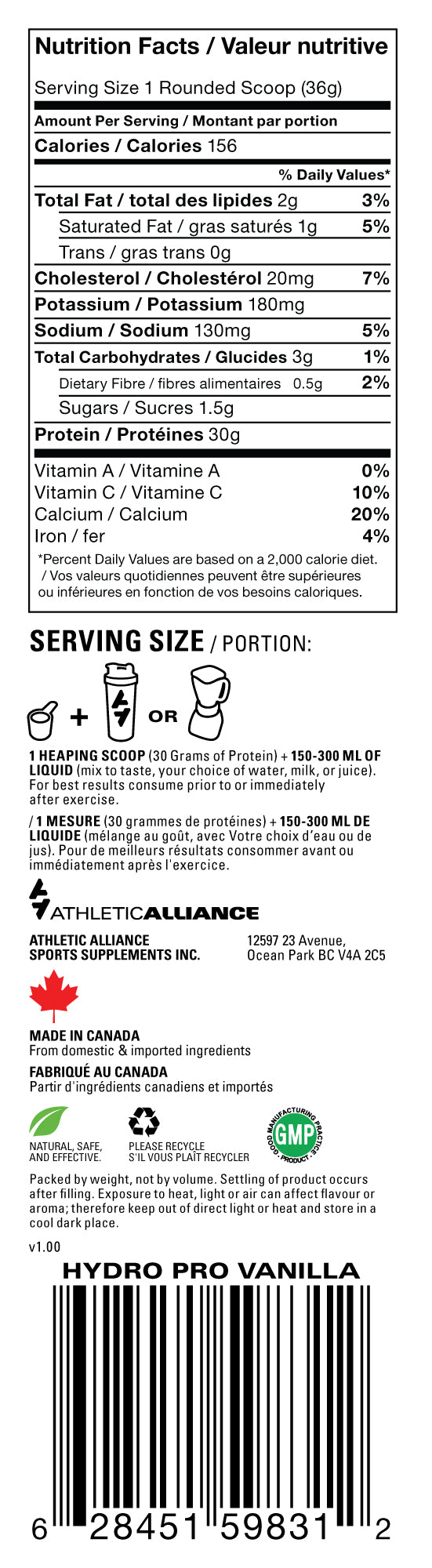 HYDRO PRO XL 2.0kg - Velora Luxury Fashion