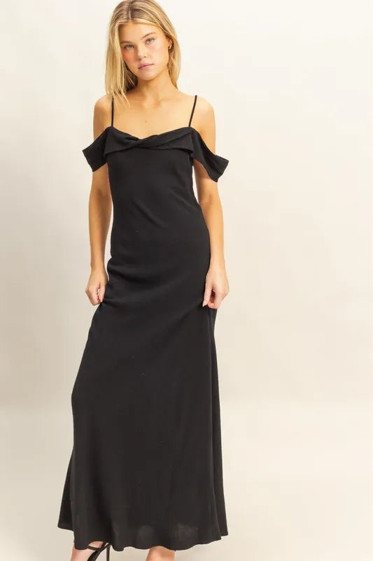 HYFVE Flattering Fit Cami Maxi Dress - Velora Luxury Fashion
