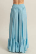 HYFVE High-Waist Ruffle Flared Wide Leg Pants - Velora Luxury Fashion