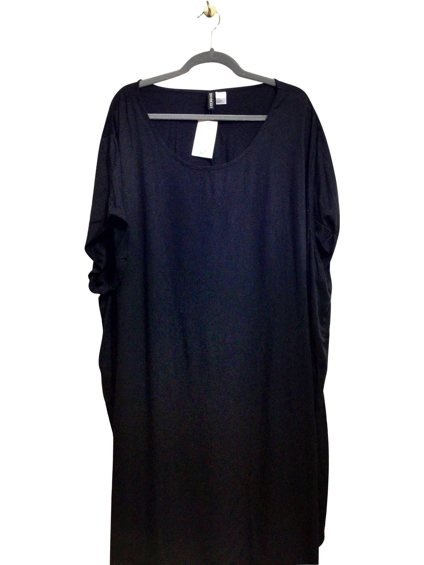 H&M Regular fit Maxi Dress in Black - 3XL - Velora