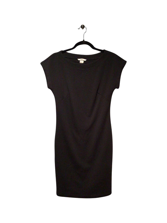 H&M Regular fit Midi Dress in Black - S - Velora