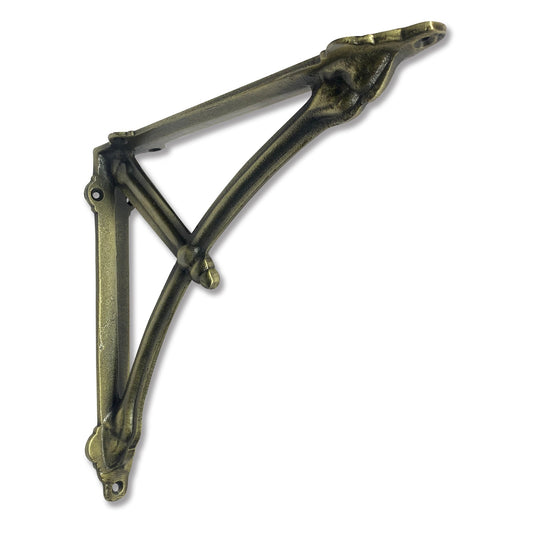 Half Round Bracket, Large, Antique Brass - Velora Luxury Fashion