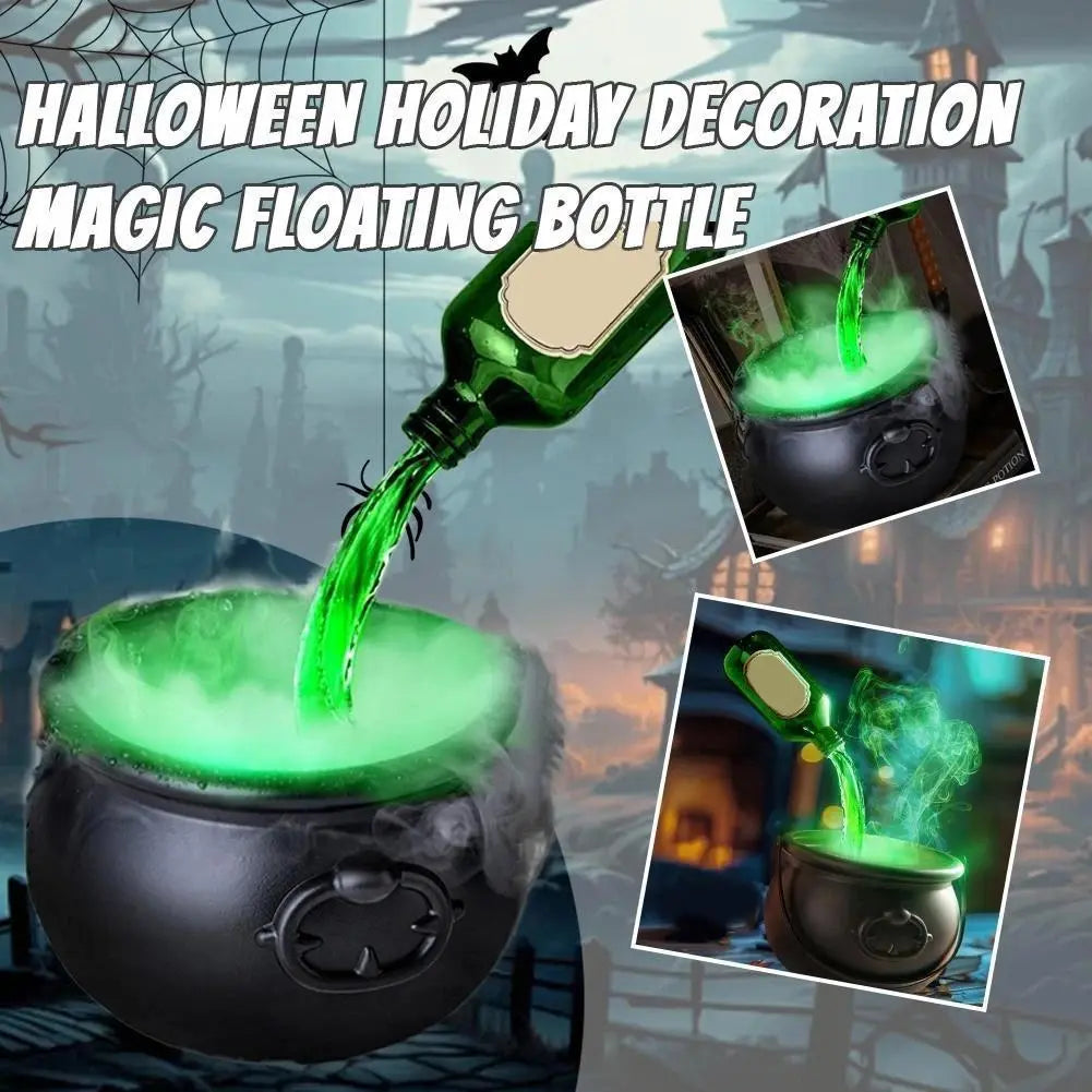 Halloween Black Wizard Bowl Magic Float Bottle And Diffuser Indoor Home Bar Magic Party Horror Ghost Props Halloween Decoration EX-STOCK Canada