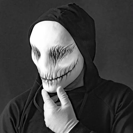 Halloween Ghost Latex Mask Masquerade Party Horror Headgear EX-STOCK Canada