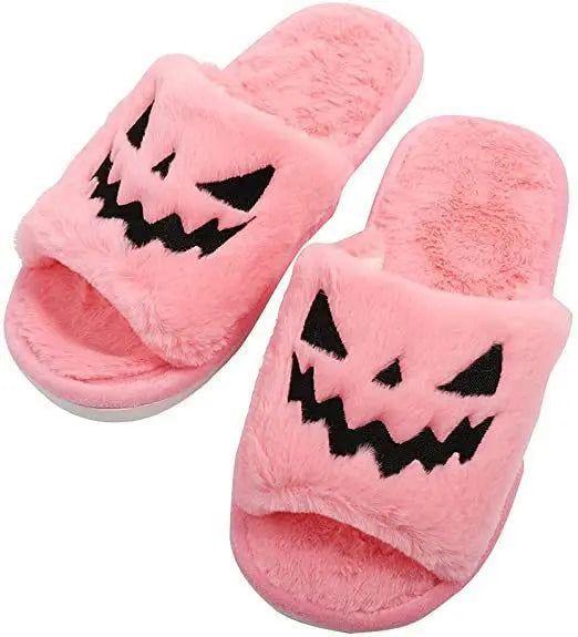 Halloween Shoes Winter Cute Warm Home Slippers Women EX-STOCK Canada