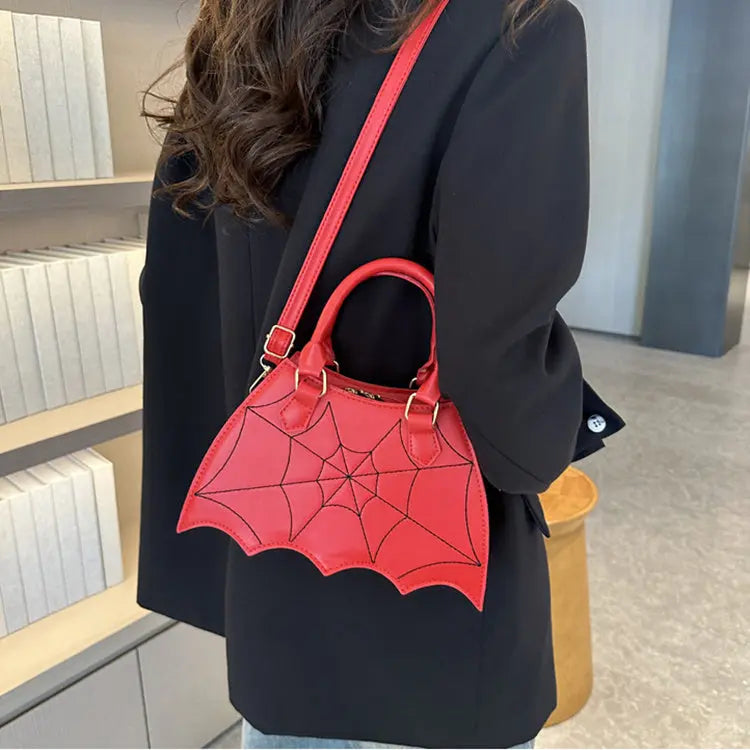 Halloween Spider Web Saddle Bags Fashion Personality Crossbody Shoulder Bag With Handle Women's Handbags EX-STOCK Canada