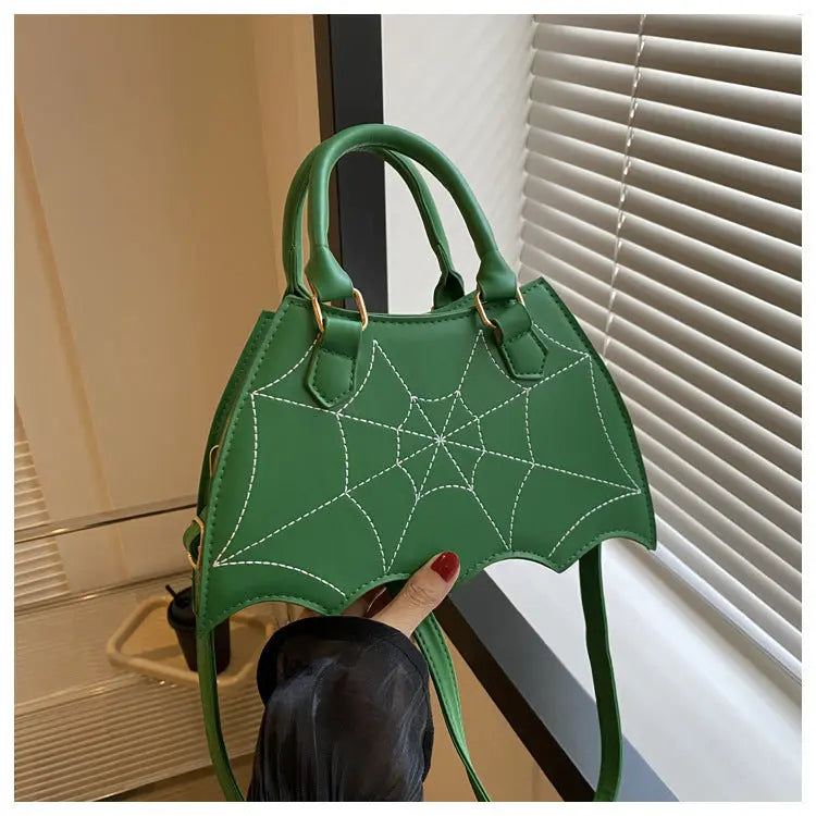 Halloween Spider Web Saddle Bags Fashion Personality Crossbody Shoulder Bag With Handle Women's Handbags EX-STOCK Canada