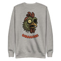 Halloween Zombie Chicken Unisex Premium Sweatshirt - Velora Luxury Fashion