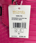 Hamilton XS Pink Snake Leather Crossbody - Velora Luxury Fashion