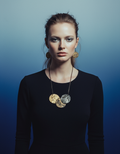 Chunky Metallic Statement Necklace - Velora Luxury Fashion