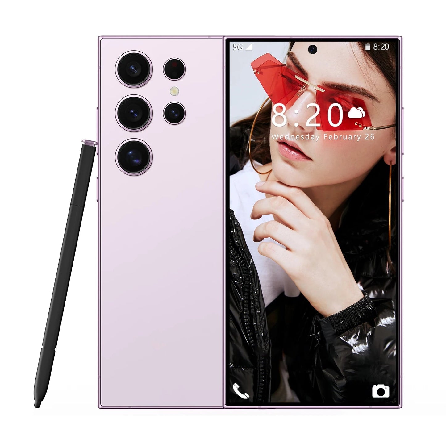 RTS S25 ULTRA Original 16+512GB 72MP+108MP Face Unlock Full Display Android 14 Cell Phone Smart Mobile Phone 7.3inch GPS - Velora