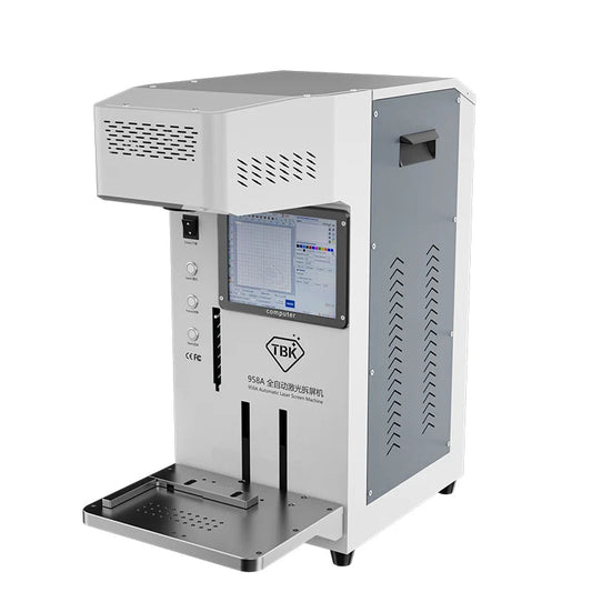 TBK Factory Price Tbk958A for Iphone Diy Logo Set Auto Focus Laser Engraving Marking Machine Broken Glass Repairing Machine Velora
