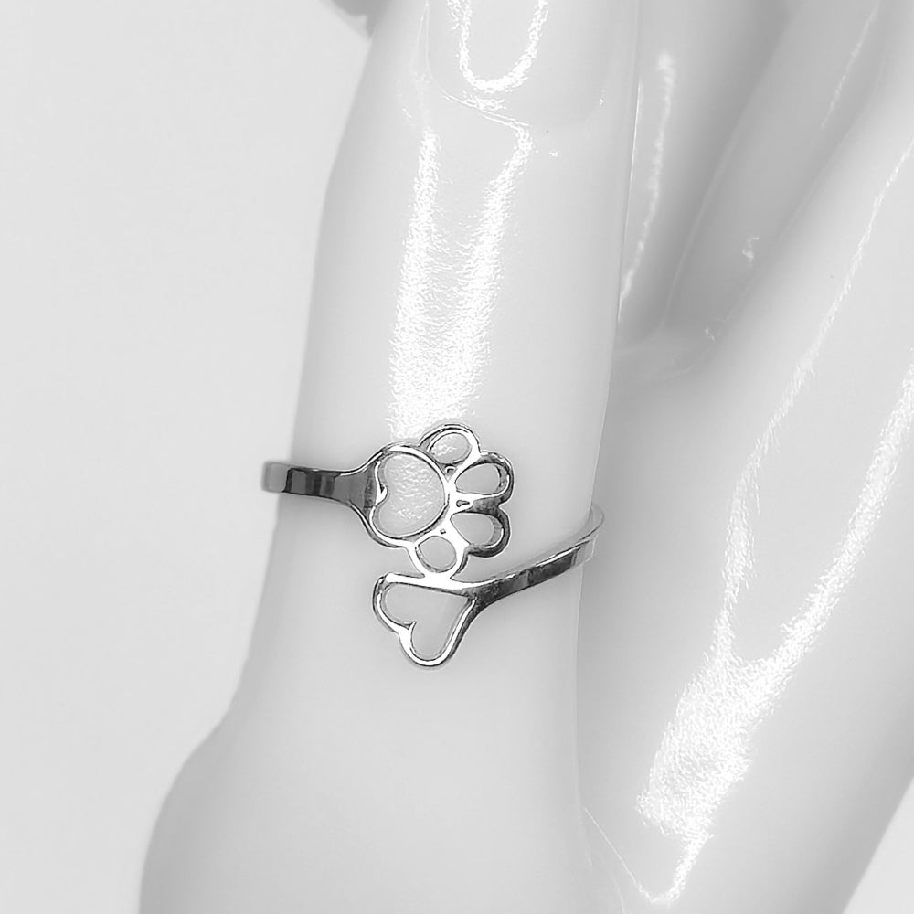 Heart & Paw Ring - Velora