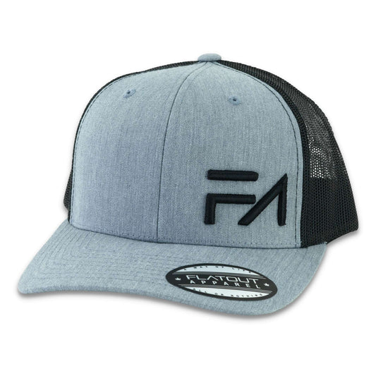 FA Trucker Heather / Black - Velora