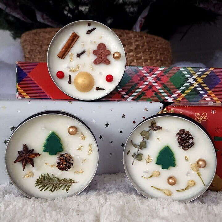 Heav Nation Soya Coconut Candle Canada - Festive Aroma - Velora Luxury Fashion