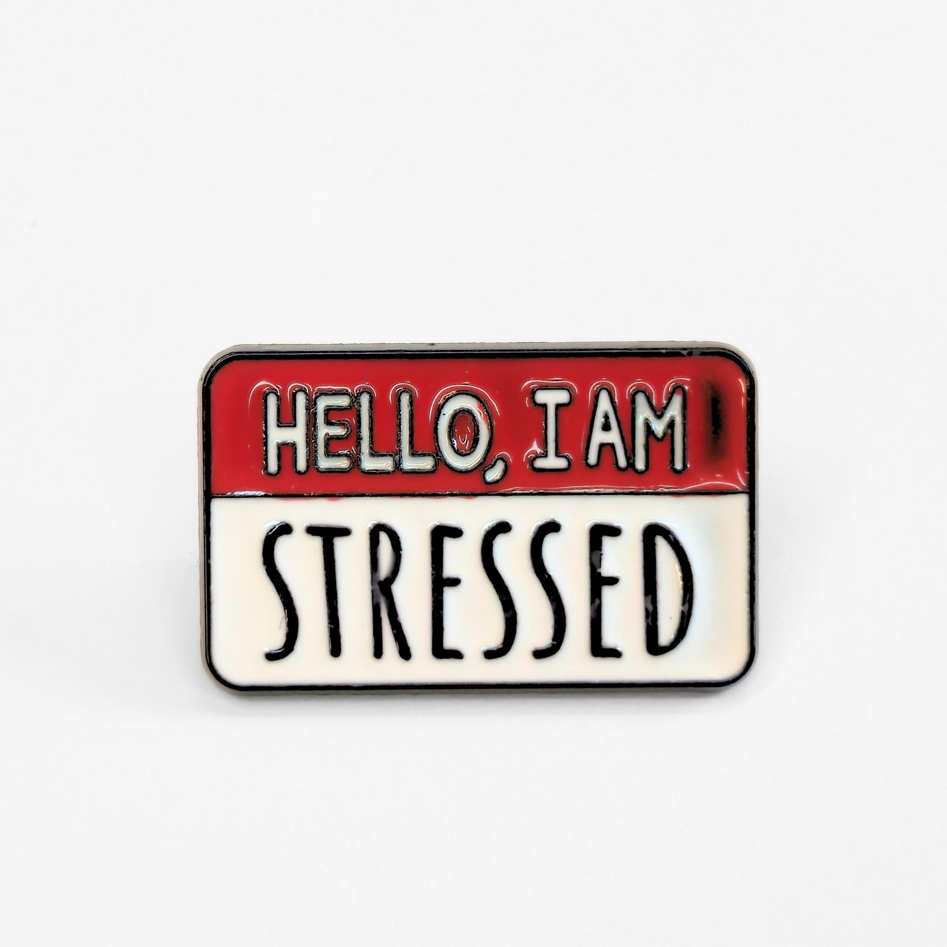 Hello, I Am Stressed | Collectible Pin - Velora Luxury Fashion
