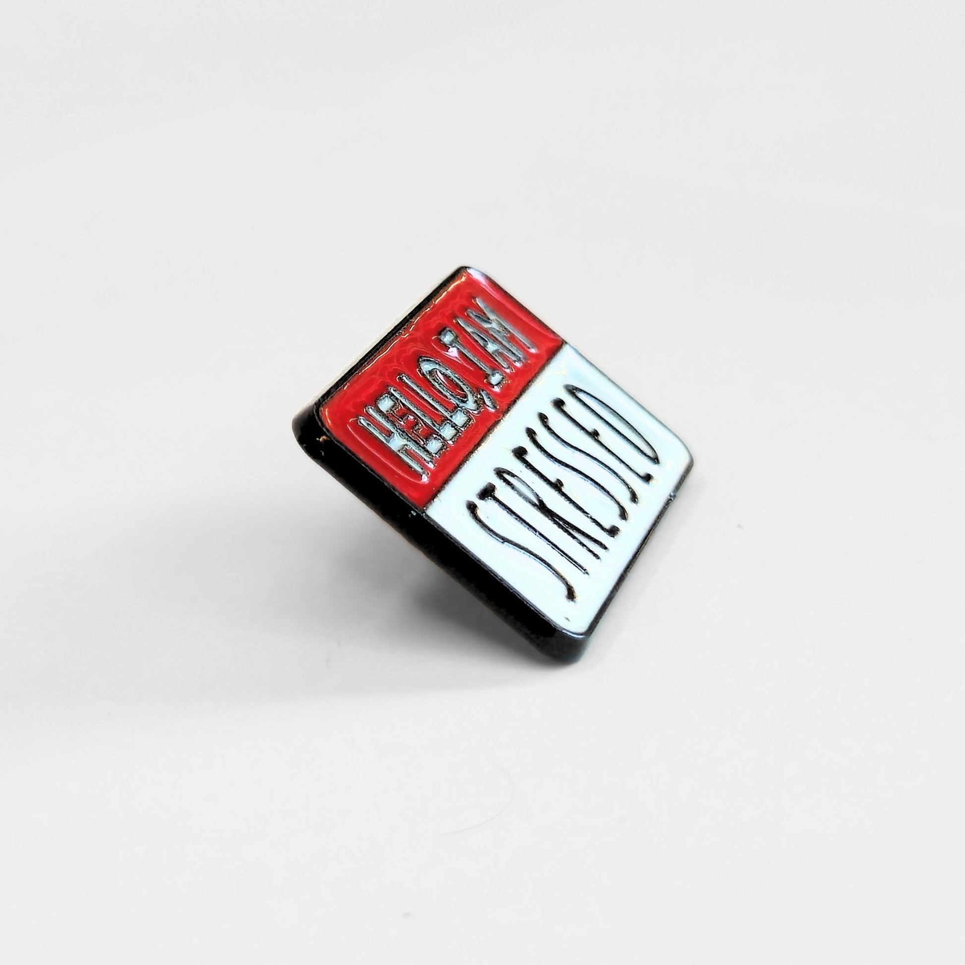 Hello, I Am Stressed | Collectible Pin - Velora Luxury Fashion