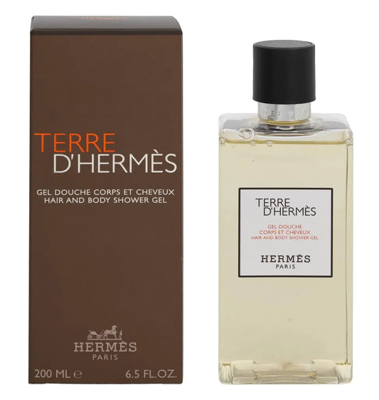 Hermes Earth Essence Men's Shower Gel 6.8 oz - Velora Luxury Fashion