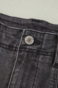 High-Waisted Wide-Leg Vintage Wash Jeans - Velora Luxury Fashion