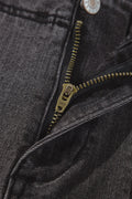 High-Waisted Wide-Leg Vintage Wash Jeans - Velora Luxury Fashion