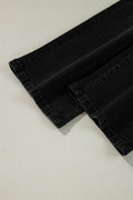 High-Waisted Wide-Leg Vintage Wash Jeans - Velora Luxury Fashion