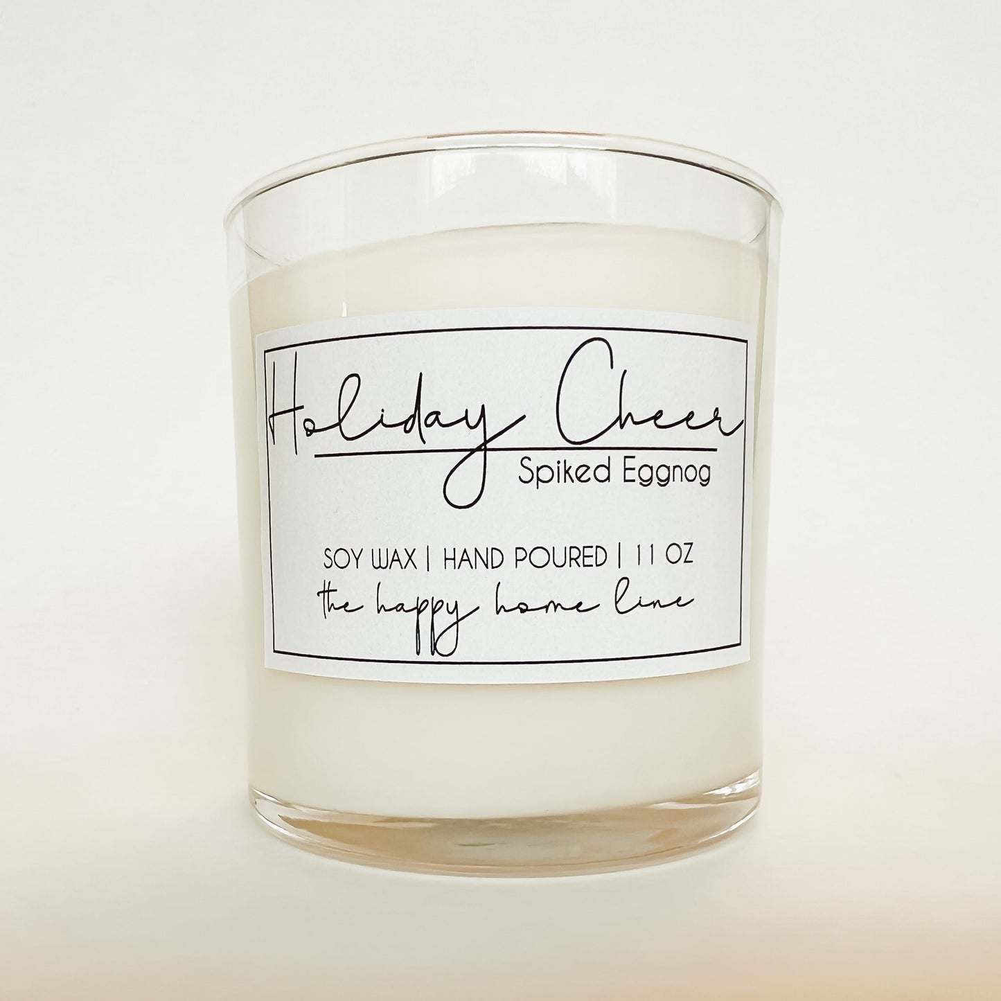 Holiday Cheer Wood Wick Candle - Velora Luxury Fashion