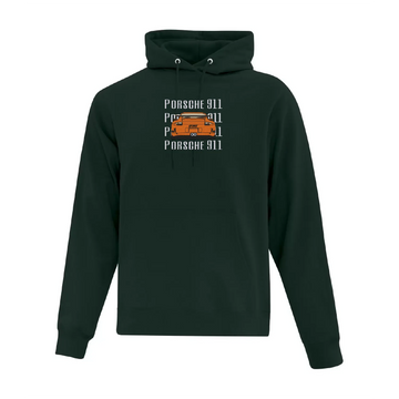 Hoodie Porsche 911 brodé
