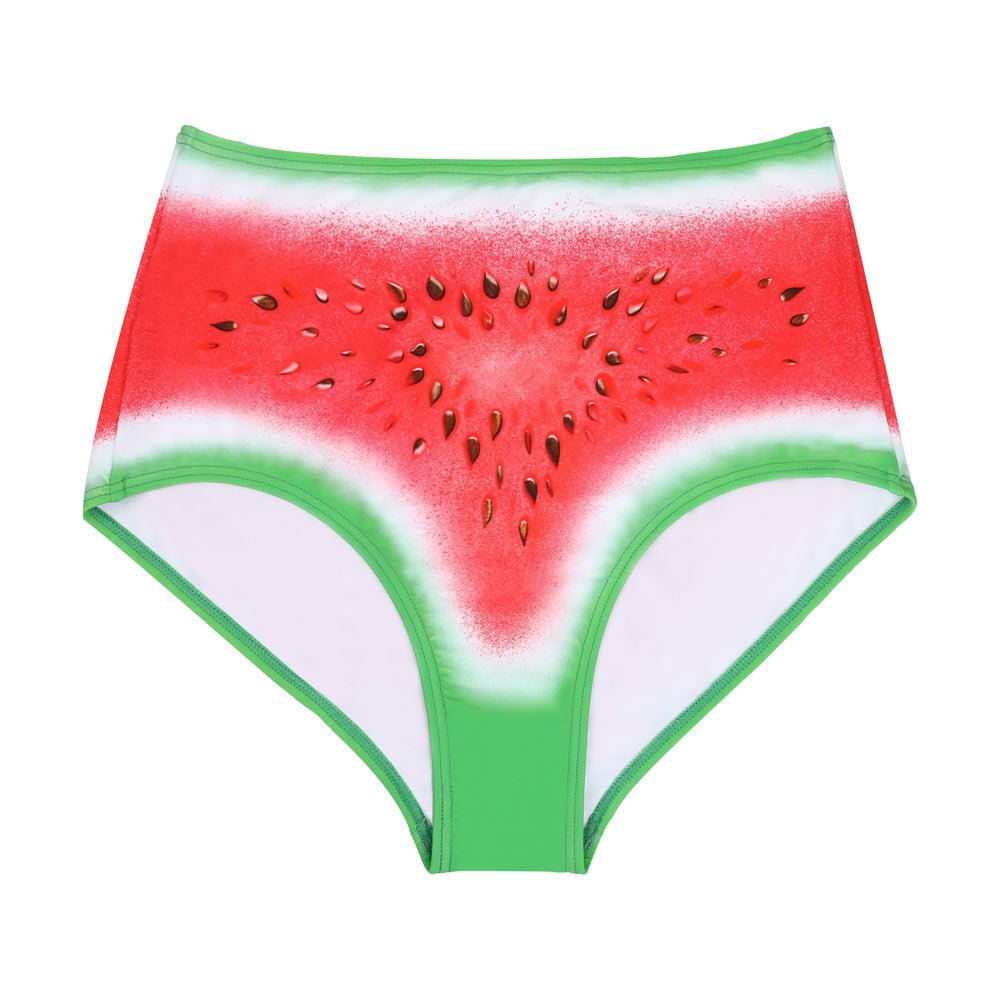 Hot Chocolate Design - Watermelon 50s Bikini BOTTOM ONLY - Velora Luxury Fashion