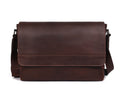 Hudson  Leather Messenger - Voyager - Velora Luxury Fashion