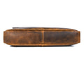 Husdon Leather Messenger Bag - Saddleback - Velora Luxury Fashion