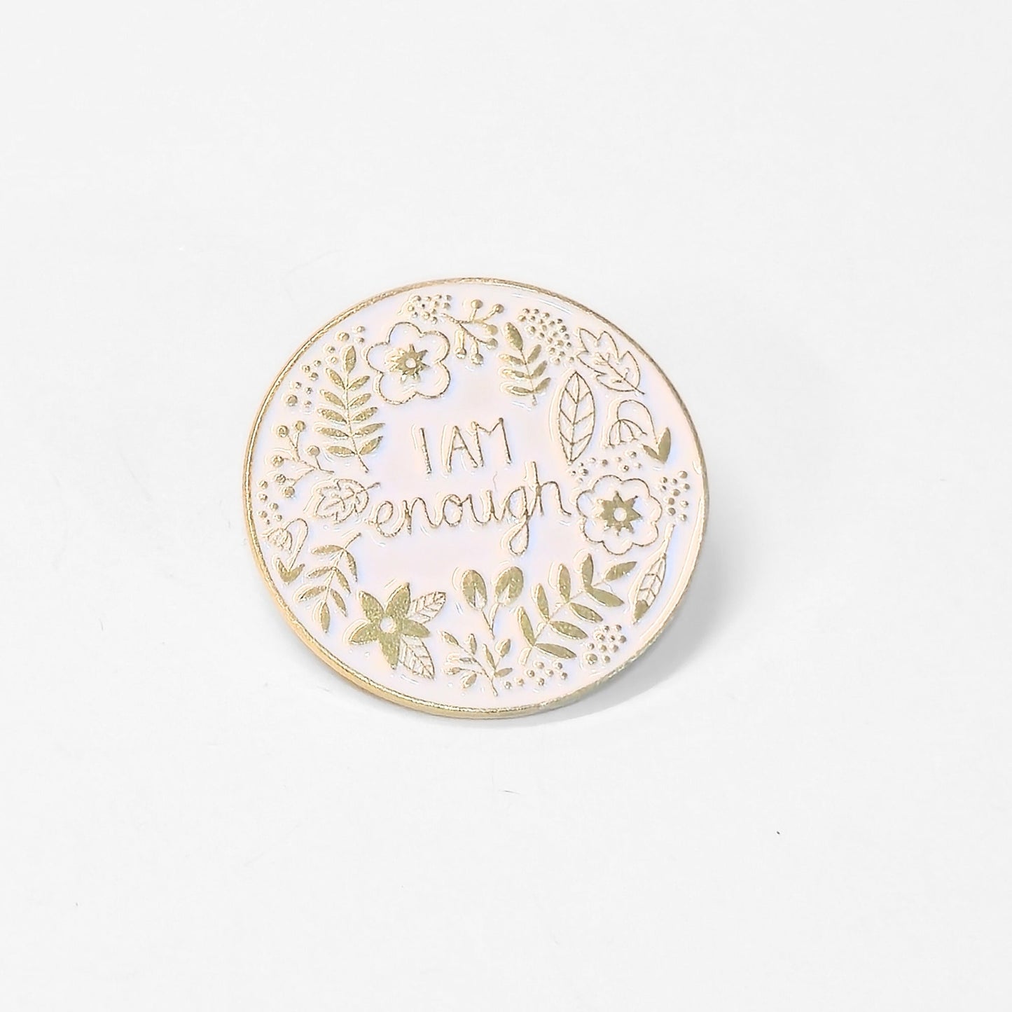 I Am Enough | Collectible Pin - Velora Luxury Fashion