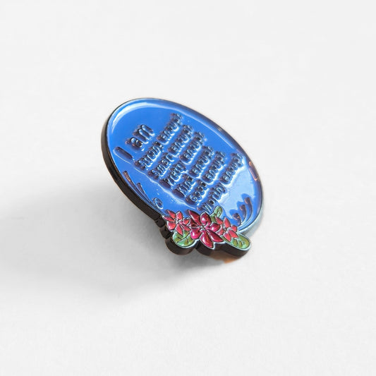 I Am (More Than) Enough | Collectible Pin - Velora Luxury Fashion