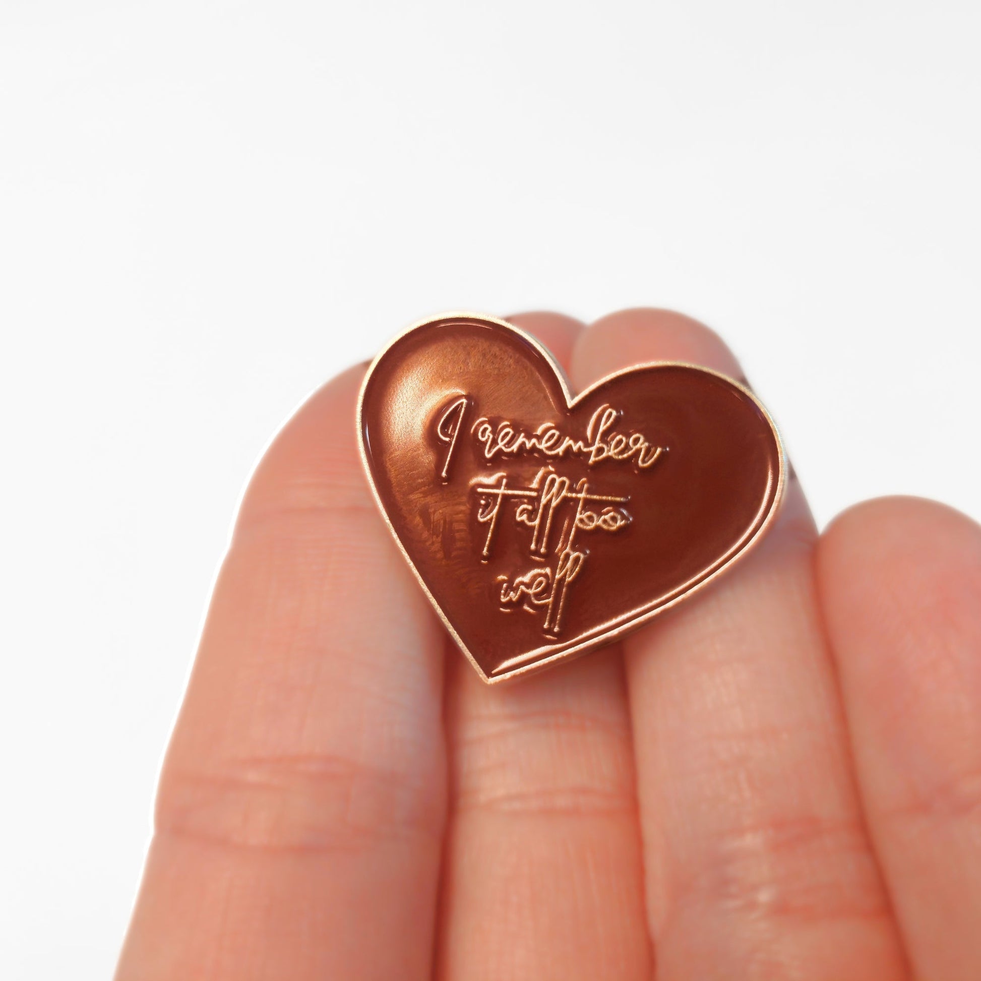 I Remember It All Too Well | Collectible Pin - Velora Luxury Fashion