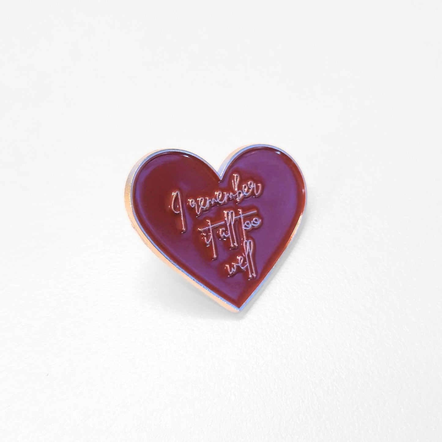 I Remember It All Too Well | Collectible Pin - Velora Luxury Fashion