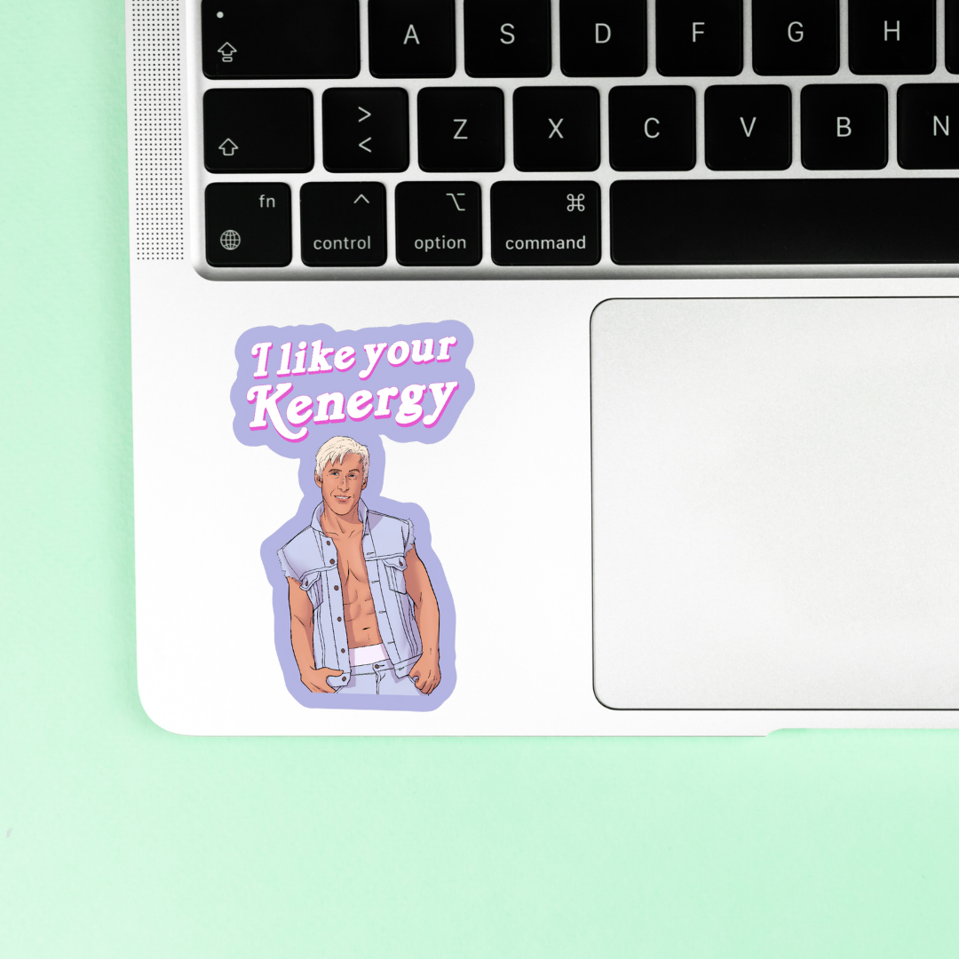 I like your Kenergy Sticker - Velora Luxury Fashion