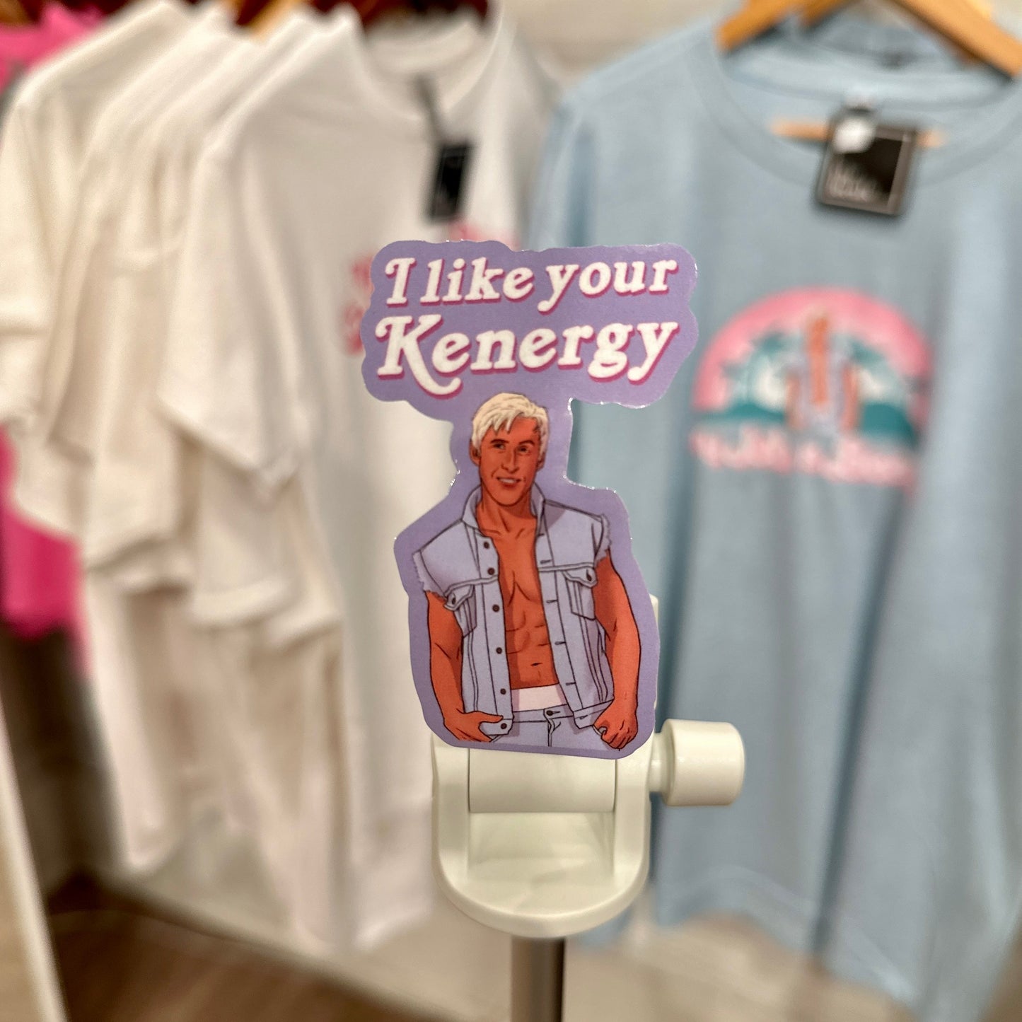 I like your Kenergy Sticker - Velora Luxury Fashion