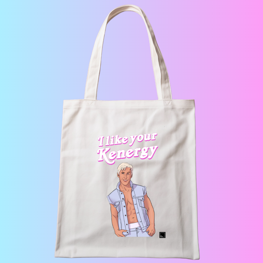 I like your Kenergy Tote Bag - Velora Luxury Fashion