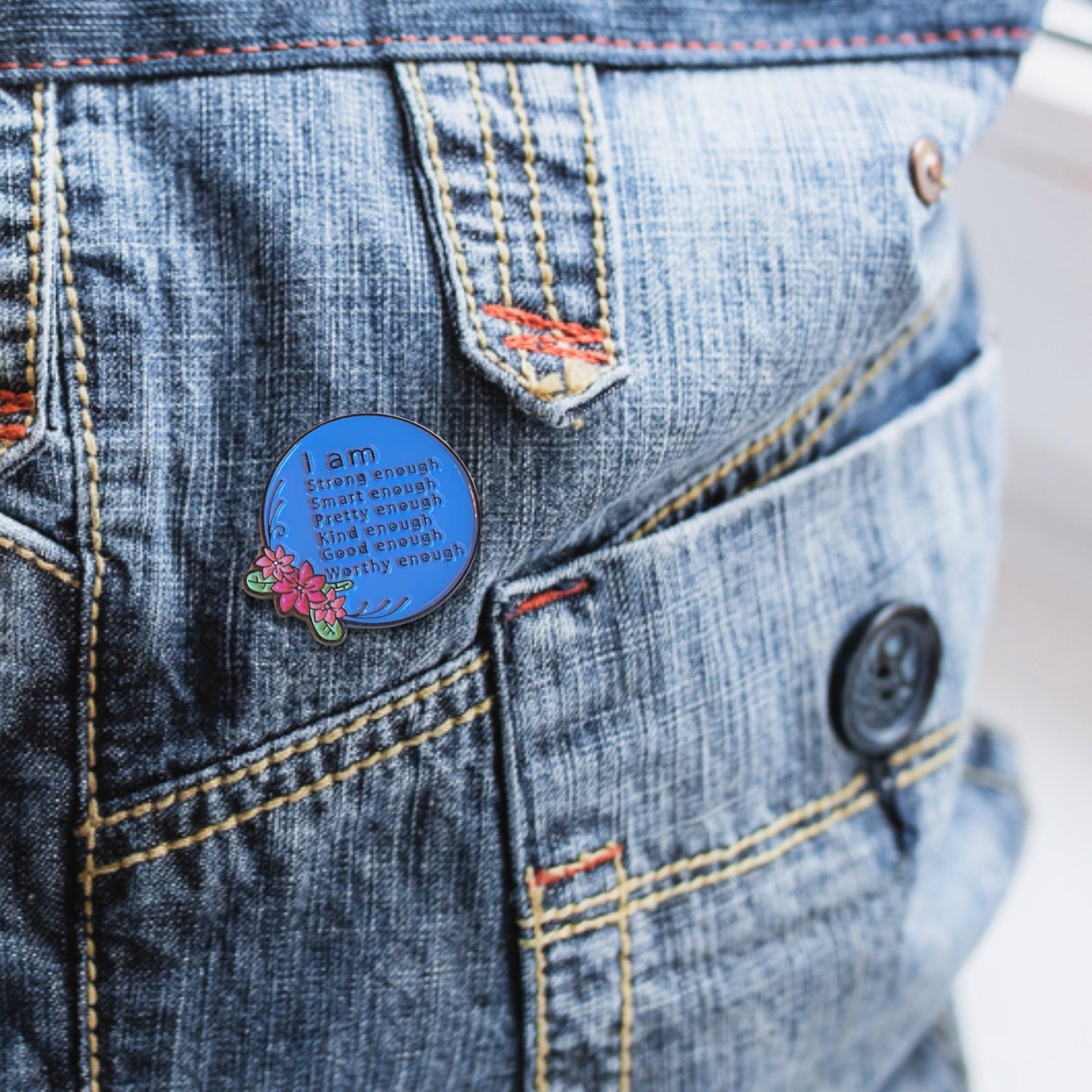 I Am (More Than) Enough | Collectible Pin - Velora