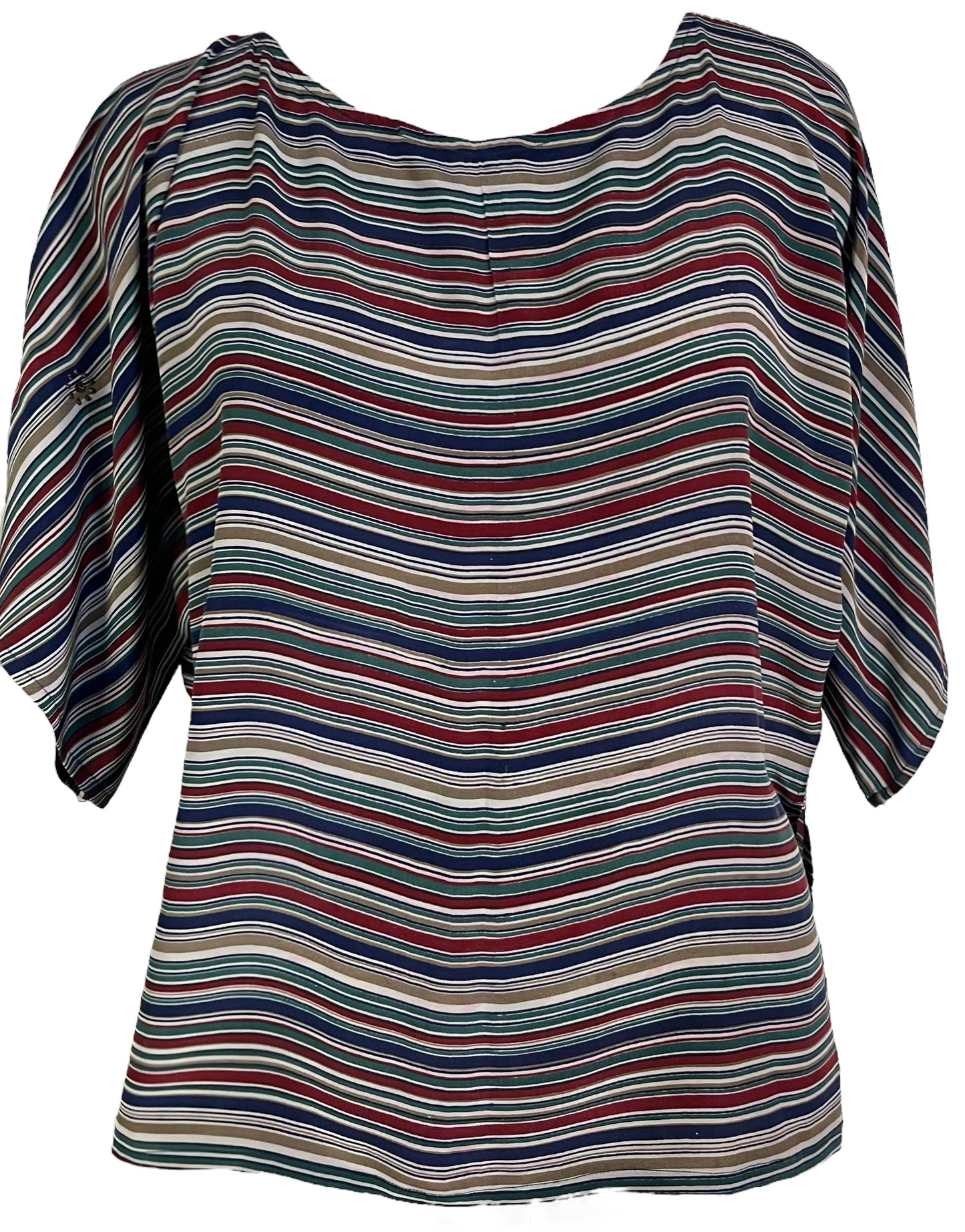PRC6653 Avatar Pure Silk Side Slit Top - Velora