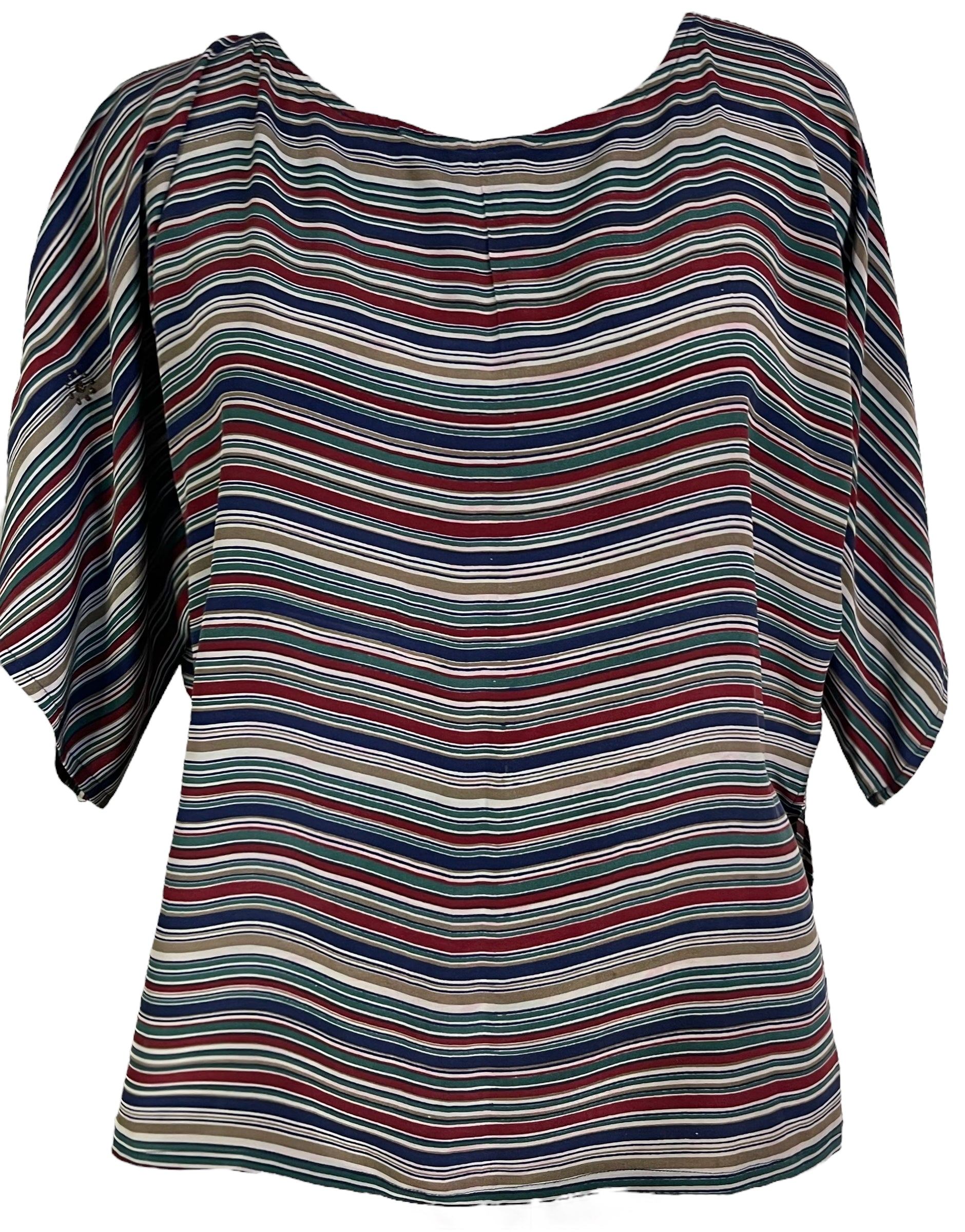 PRC6653 Avatar Pure Silk Side Slit Top - Velora