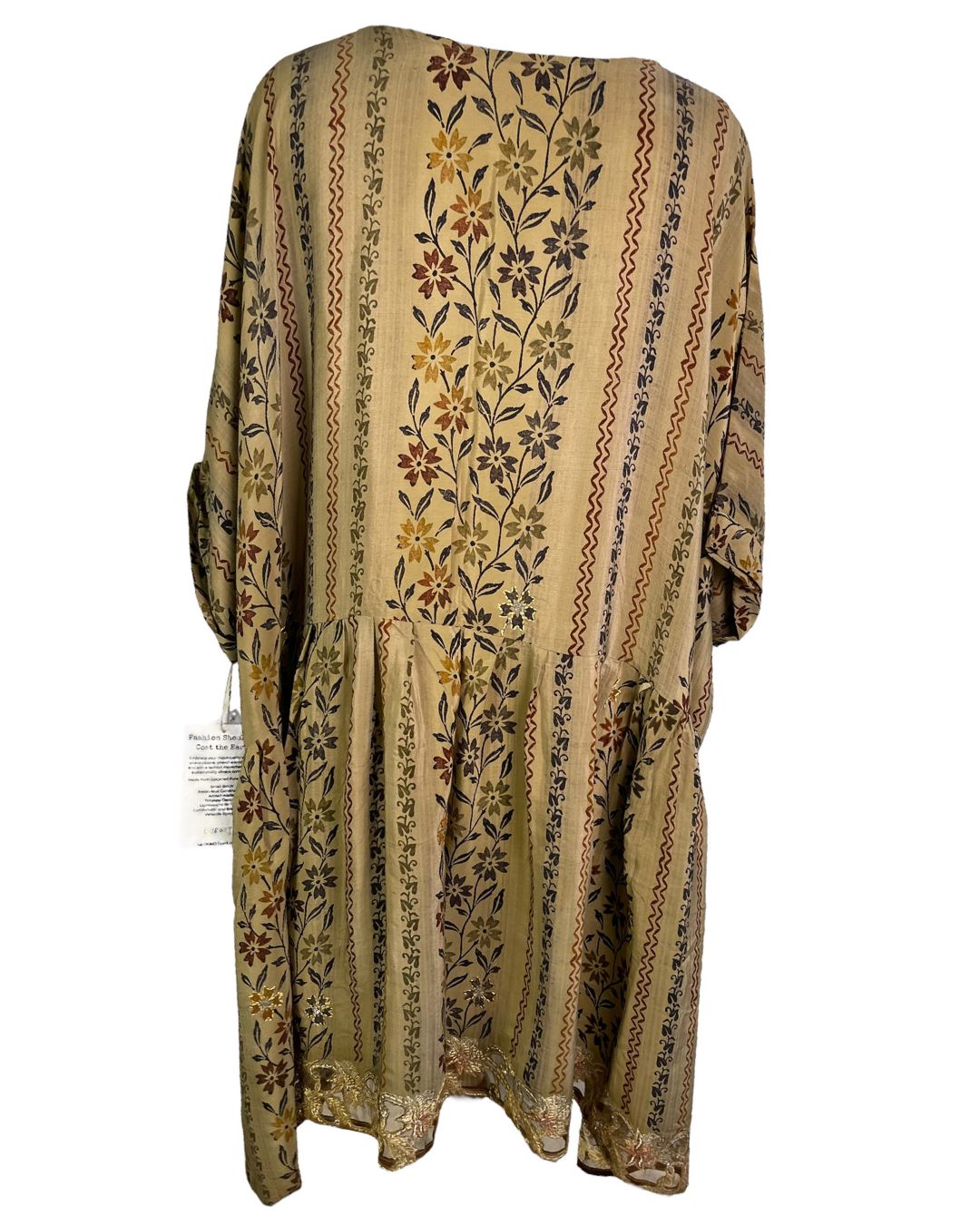 PRC3800 Avatar Pure Silk Boxy Babydoll Dress - Velora