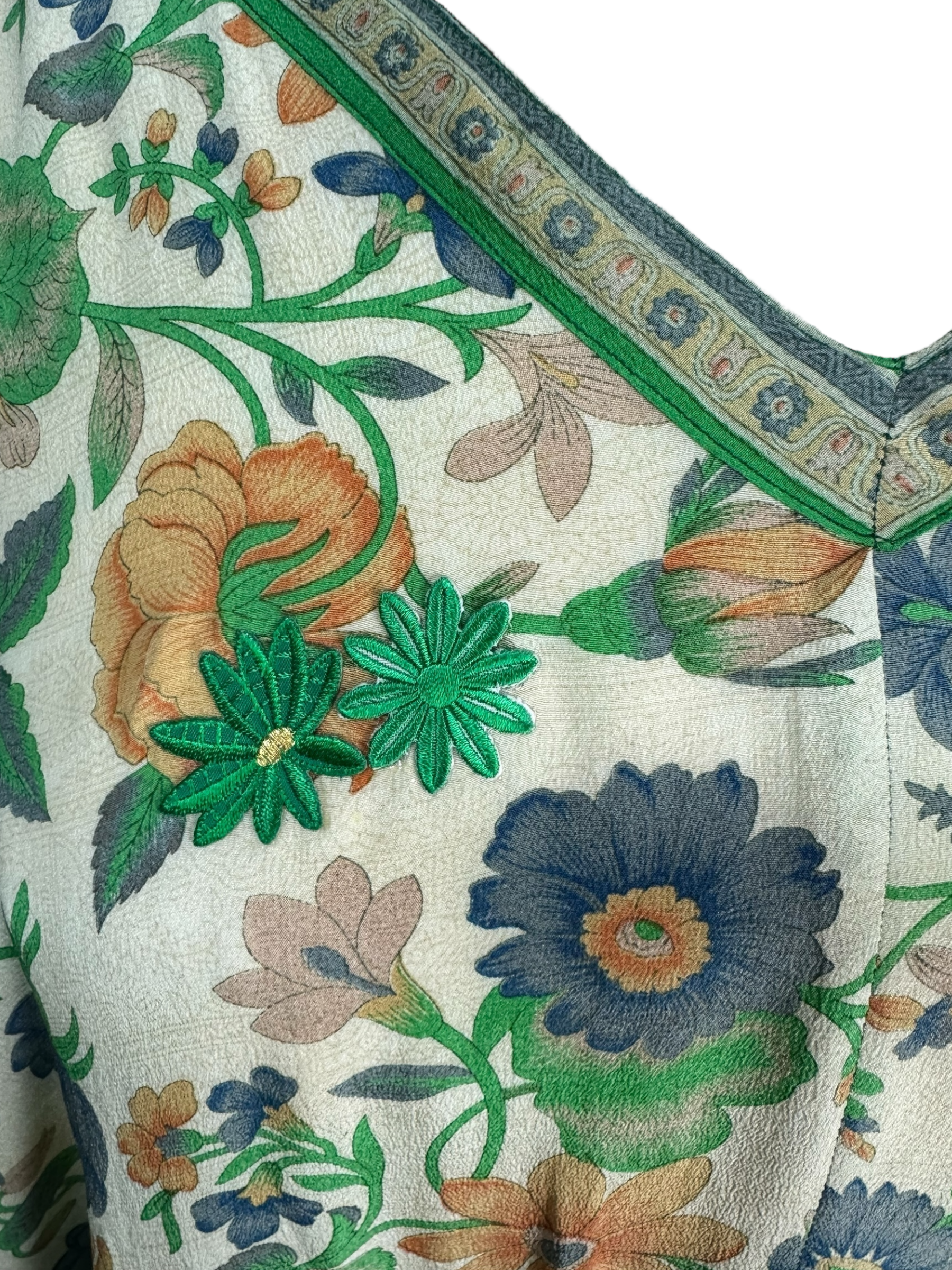 PRC6778 Avatar Pure Silk Maxi Kaftan - Velora