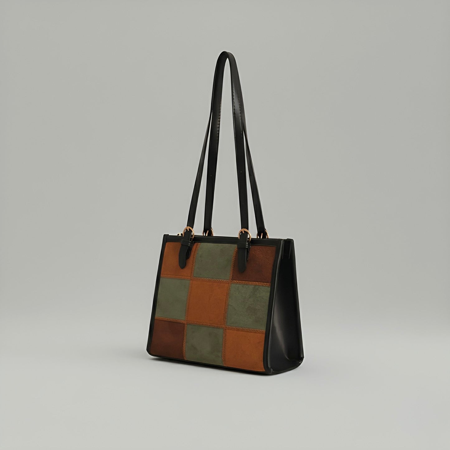 Tote Bag for Women - Shoulder Handbag, Vintage Style (Eclipse by Rotta) - Velora