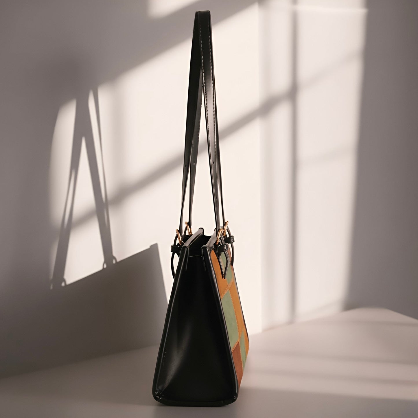 Tote Bag for Women - Shoulder Handbag, Vintage Style (Eclipse by Rotta) rottaofficial