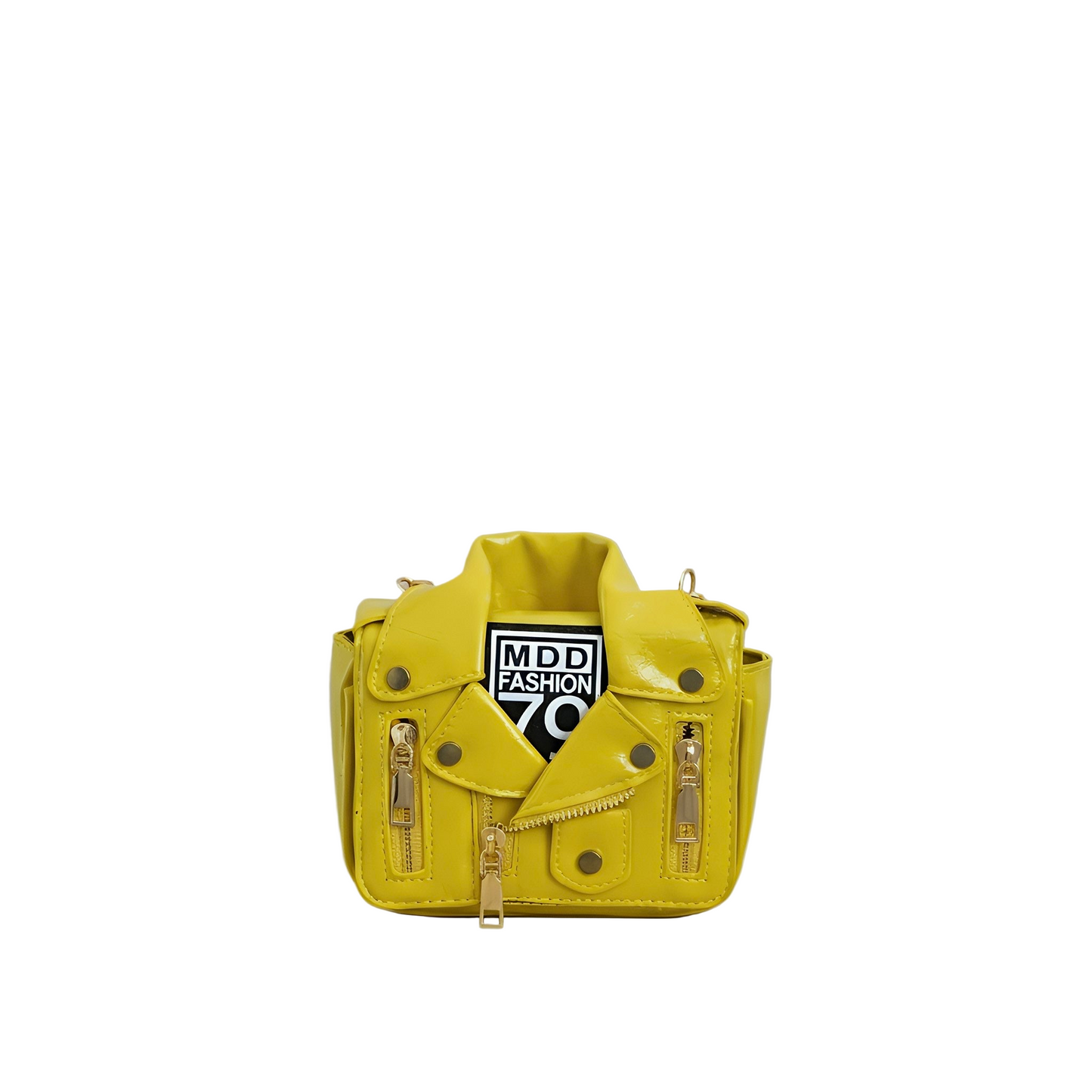 NOVA Mini Leather Crossbody Bag with Chain Strap rottaofficial