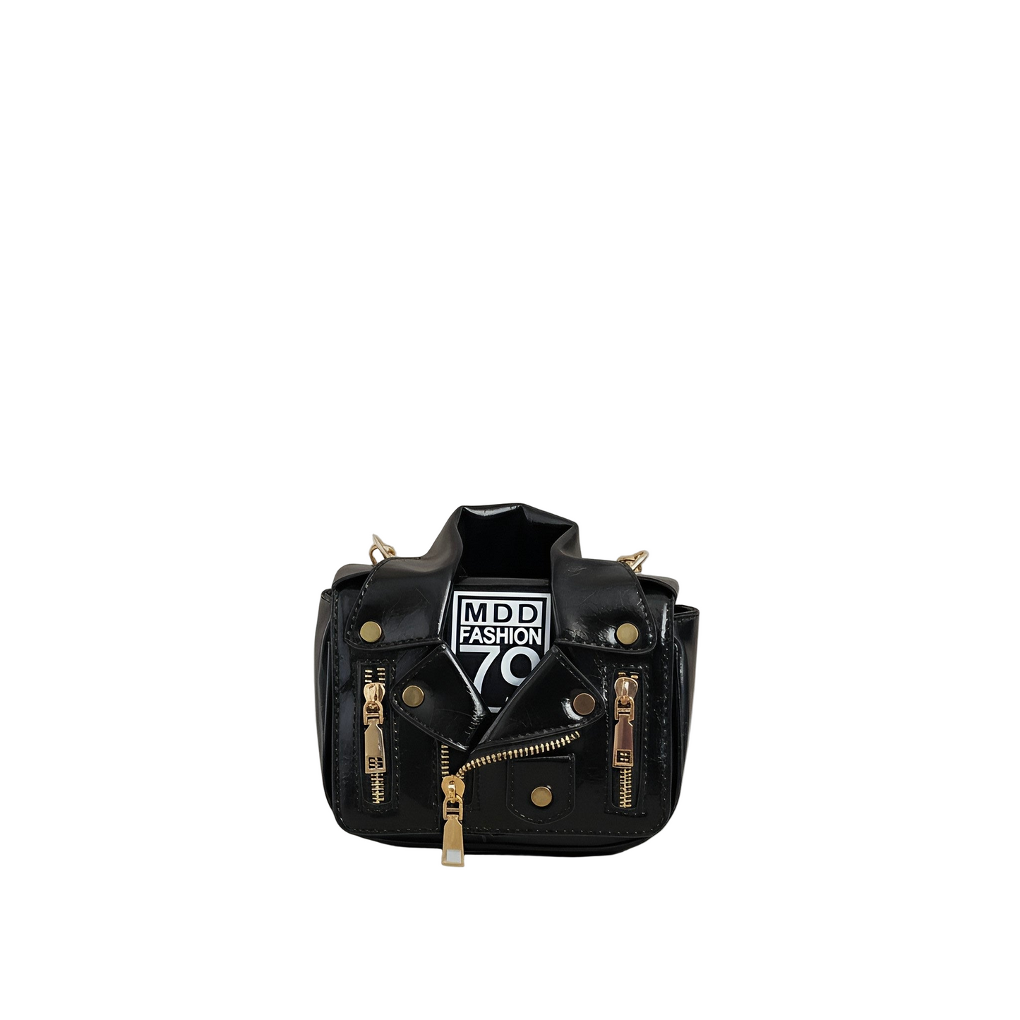 NOVA Mini Leather Crossbody Bag with Chain Strap rottaofficial
